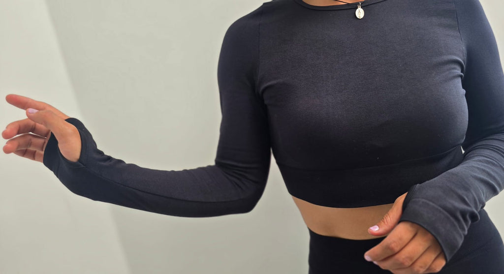 Conjunto de Ropa Deportiva VeBa: Mangas Largas y Leggings