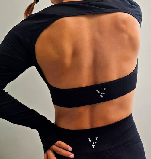 Conjunto de Ropa Deportiva VeBa: Mangas Largas y Leggings